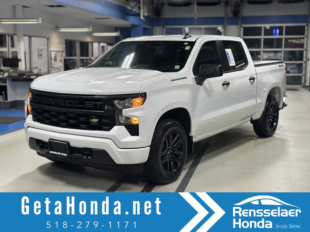 Used 2023 Chevrolet Silverado 1500 Custom Truck Crew Cab