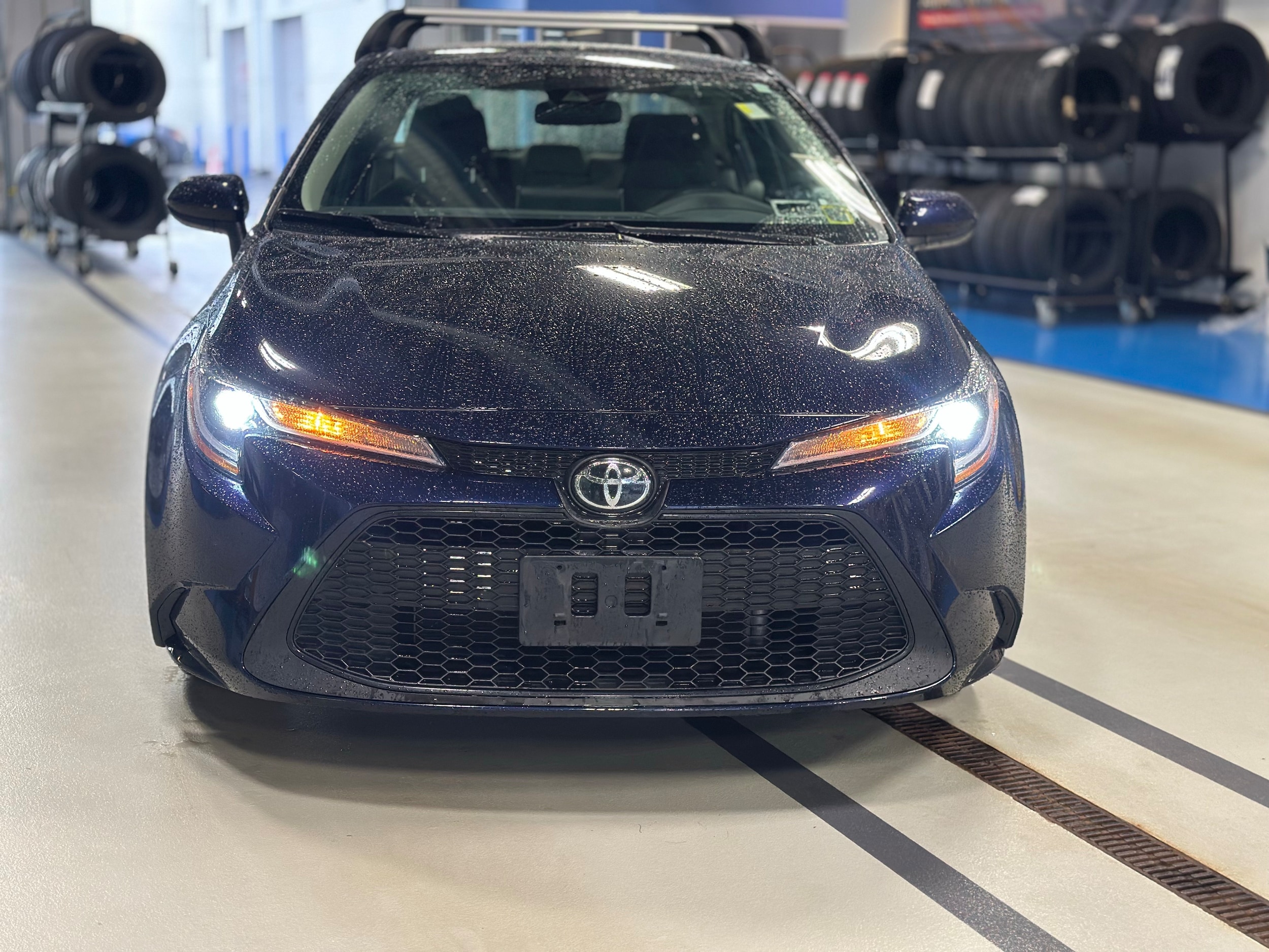 Used 2021 Toyota Corolla LE with VIN 5YFVPMAE5MP256388 for sale in Troy, NY