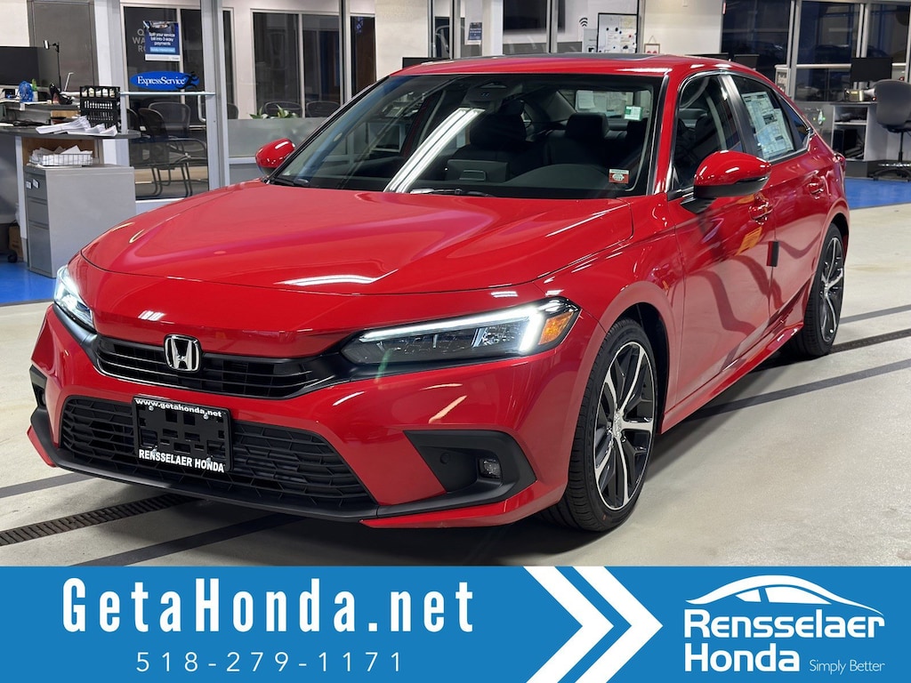 New 2024 Honda Civic For Sale at Rensselaer Honda VIN 2HGFE1F91RH326214