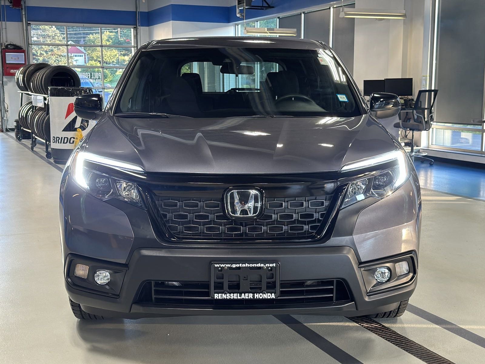 Used 2021 Honda Passport Sport with VIN 5FNYF8H24MB043267 for sale in Troy, NY