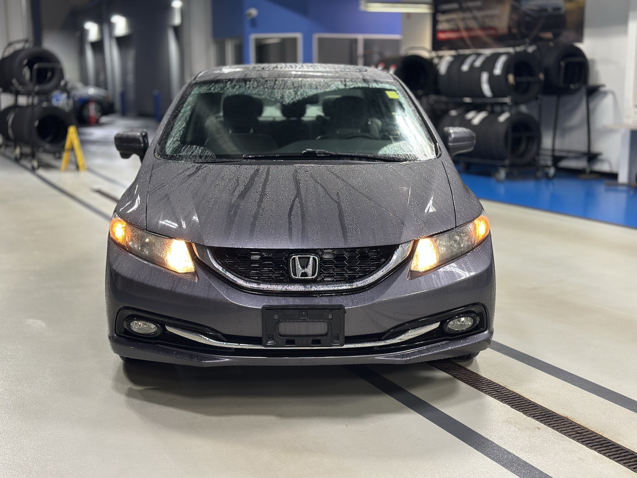 Used 2014 Honda Civic EX-L with VIN 2HGFB2F96EH545694 for sale in Troy, NY