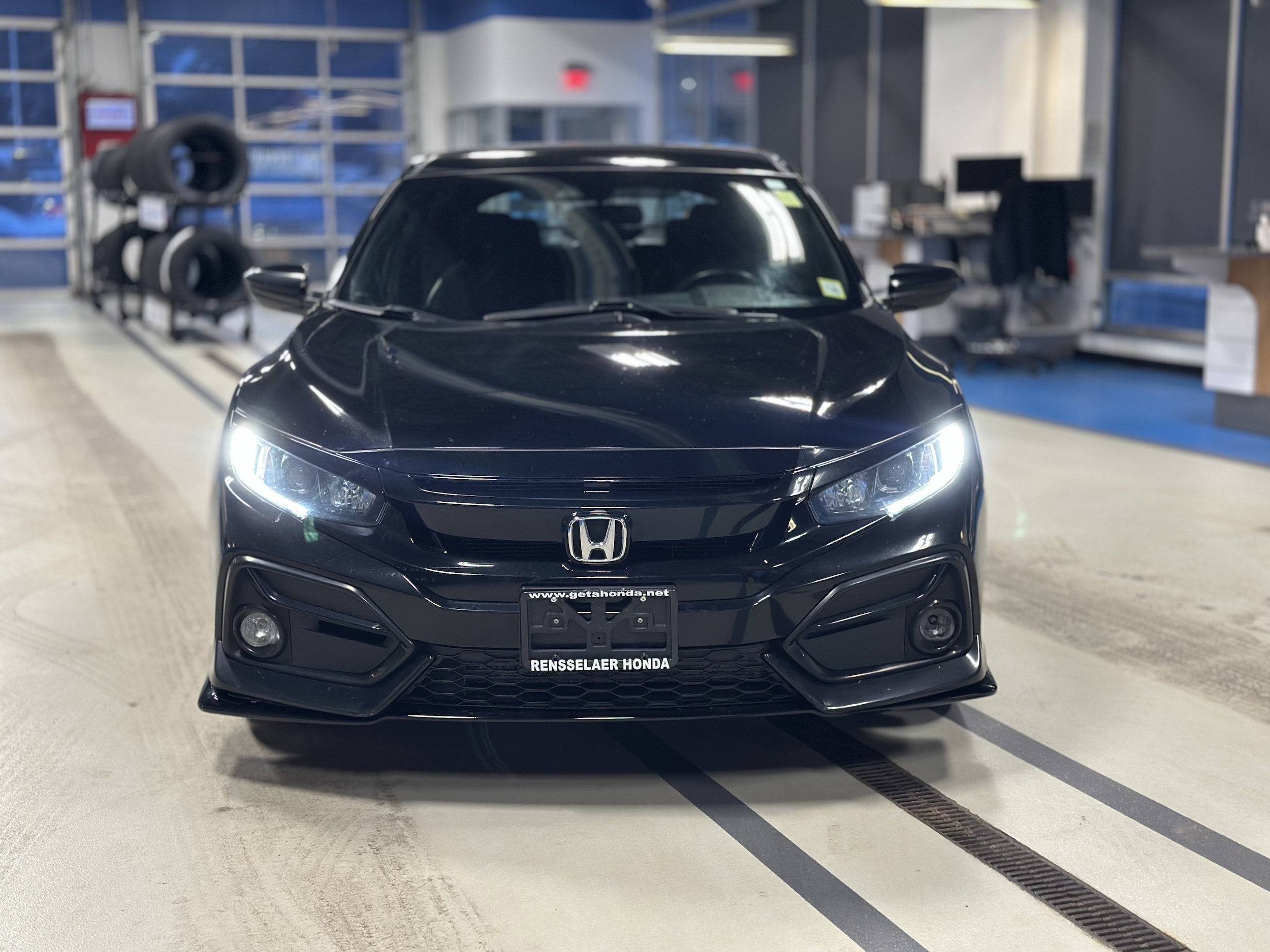 Used 2020 Honda Civic Hatchback Sport with VIN SHHFK7H46LU401965 for sale in Troy, NY