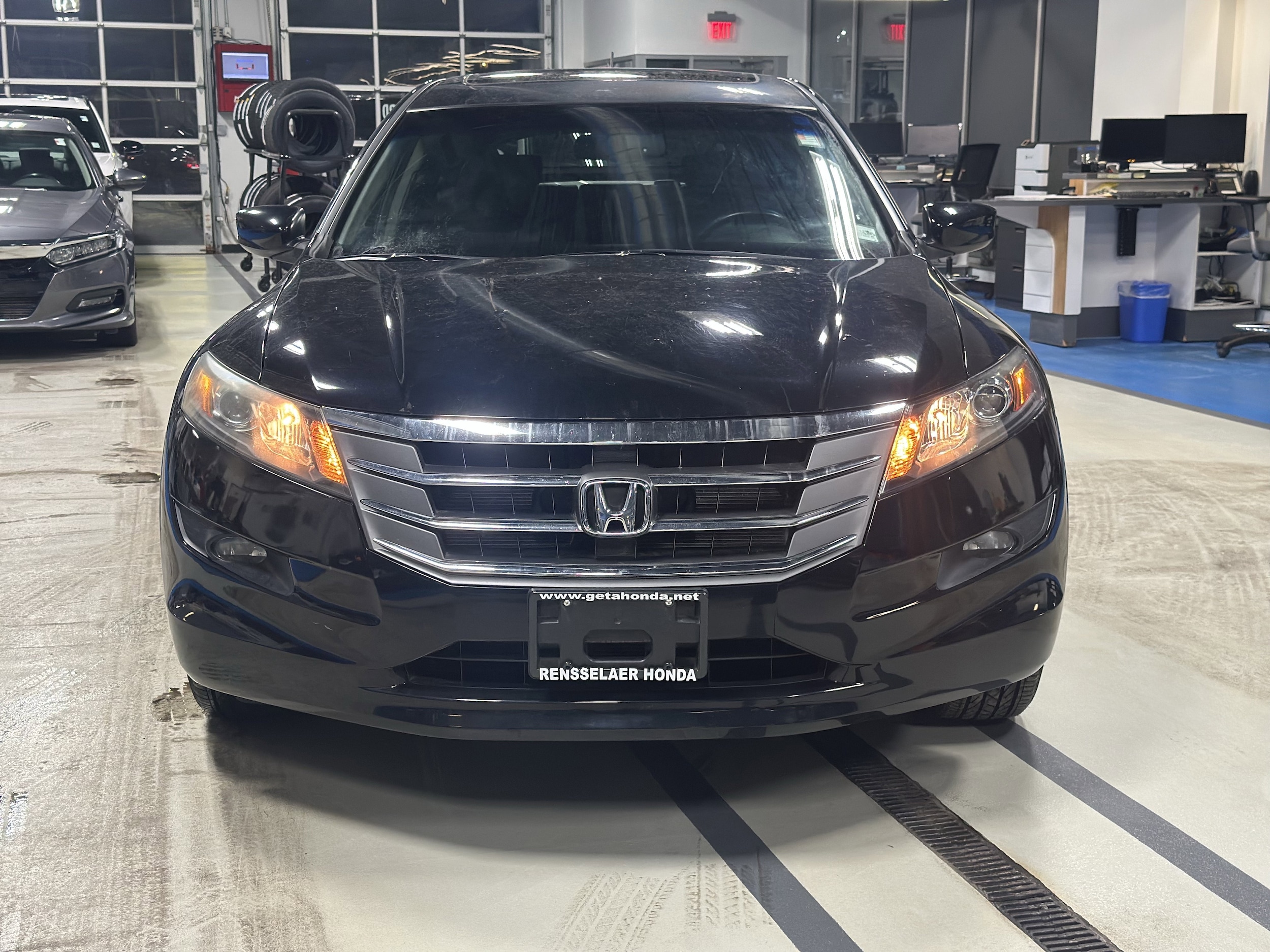 Used 2010 Honda Accord Crosstour EX-L V6 with VIN 5J6TF2H57AL012177 for sale in Troy, NY