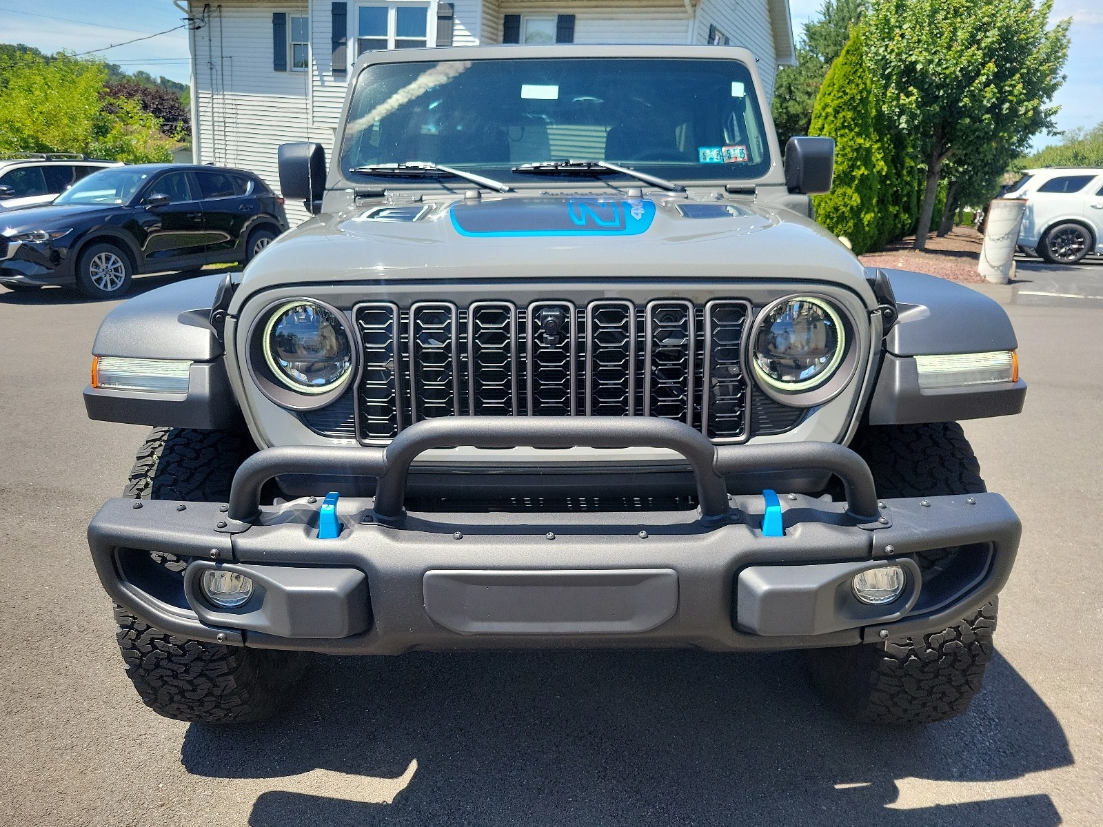 Certified 2023 Jeep Wrangler 4xe Rubicon 4XE with VIN 1C4JJXR67PW690936 for sale in Slatington, PA