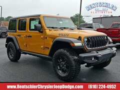 New 2026 Jeep Wrangler 4-DOOR WILLYS Sport Utility in Slatington