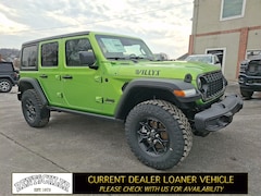 New 2026 Jeep Wrangler 4-DOOR WILLYS Sport Utility in Slatington