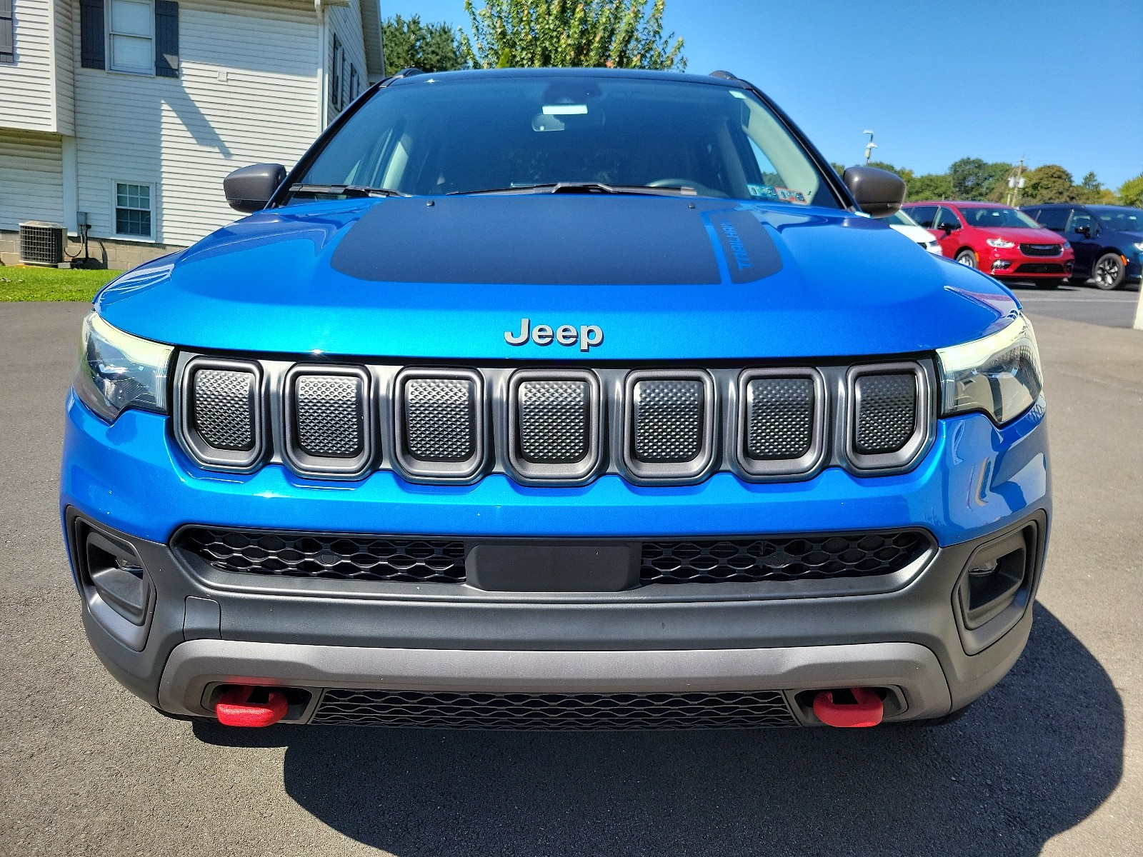 Used 2022 Jeep Compass Trailhawk with VIN 3C4NJDDB8NT122234 for sale in Slatington, PA