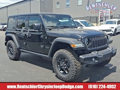 New 2026 Jeep Wrangler 4-DOOR WILLYS Sport Utility in Slatington