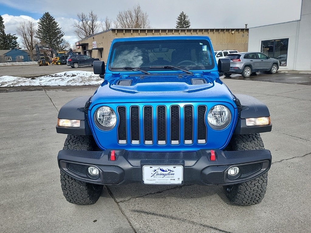 Used 2023 Jeep Wrangler 4-Door Rubicon with VIN 1C4HJXFN6PW640524 for sale in Livingston, MT