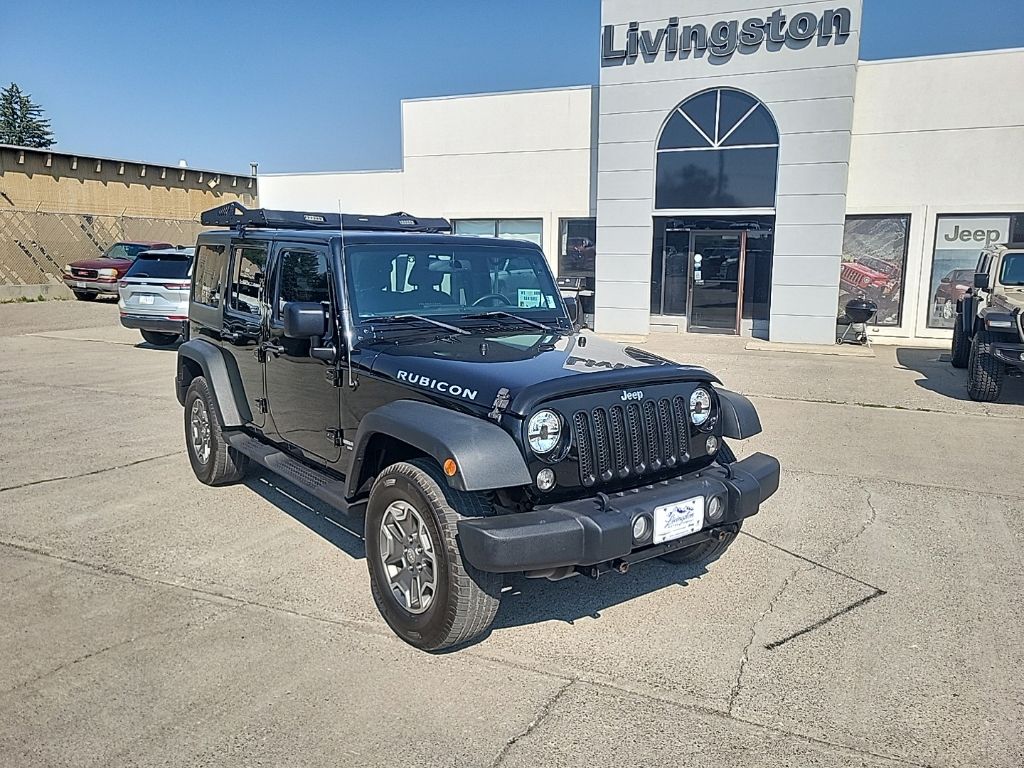 Used 2015 Jeep Wrangler Unlimited Rubicon with VIN 1C4BJWFGXFL527659 for sale in Livingston, MT