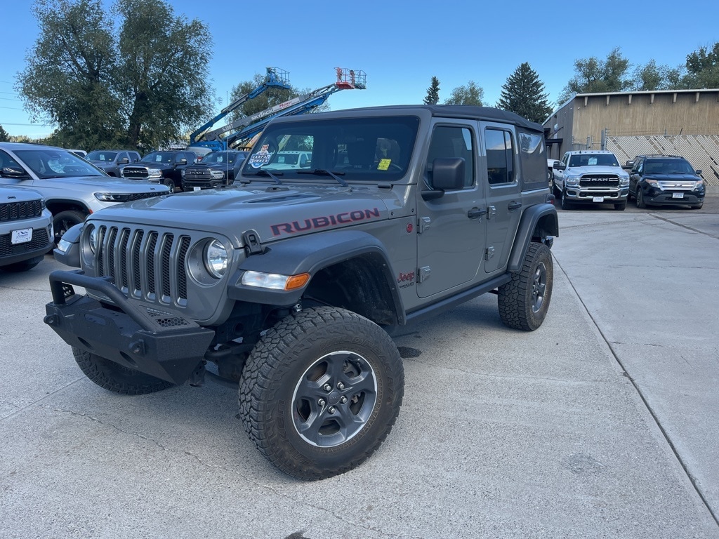 Used 2021 Jeep Wrangler Unlimited Rubicon with VIN 1C4HJXFG4MW526003 for sale in Livingston, MT