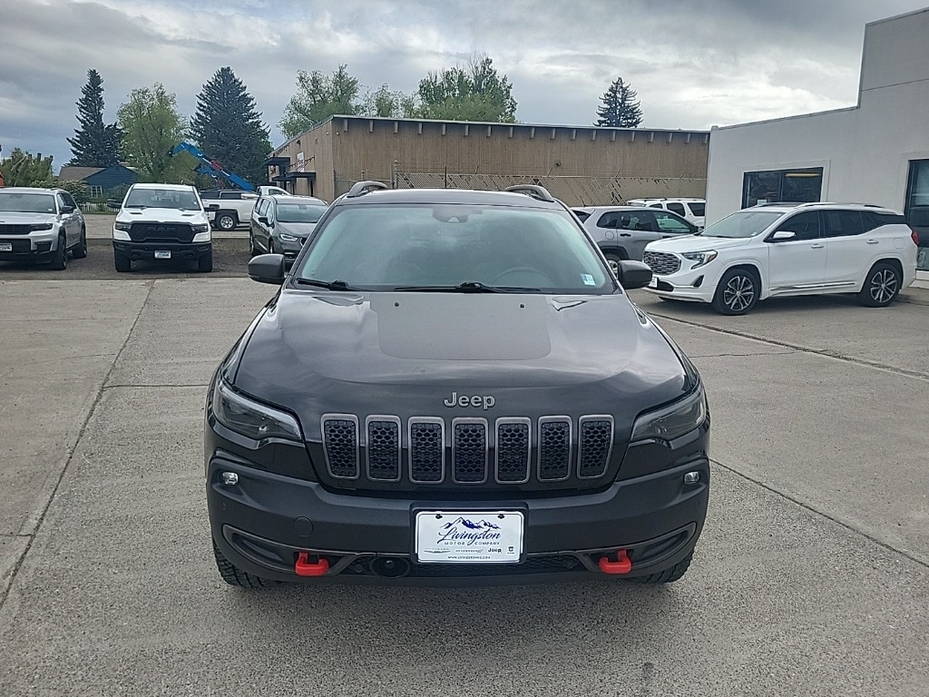Used 2019 Jeep Cherokee Trailhawk Elite with VIN 1C4PJMBN1KD190155 for sale in Livingston, MT