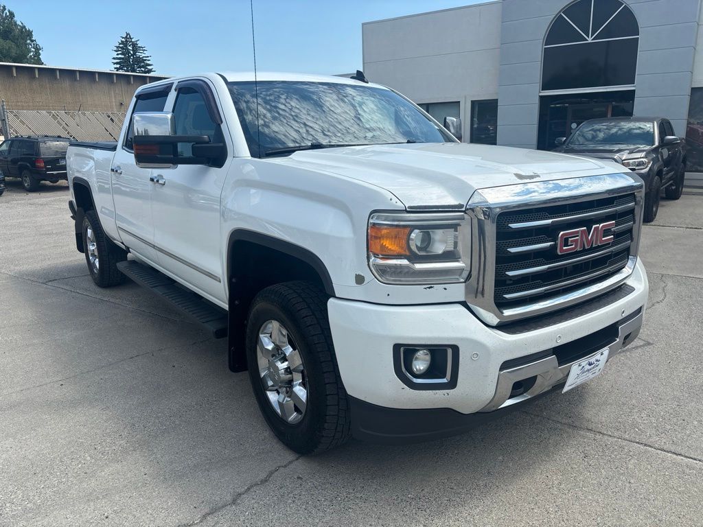 Used 2016 GMC Sierra 2500HD SLT with VIN 1GT12TEG0GF292634 for sale in Livingston, MT