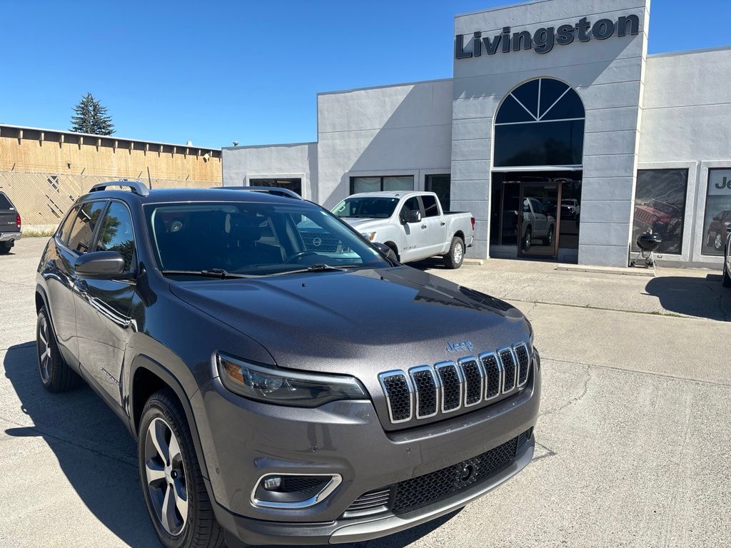 Used 2021 Jeep Cherokee Limited with VIN 1C4PJMDX5MD184540 for sale in Livingston, MT
