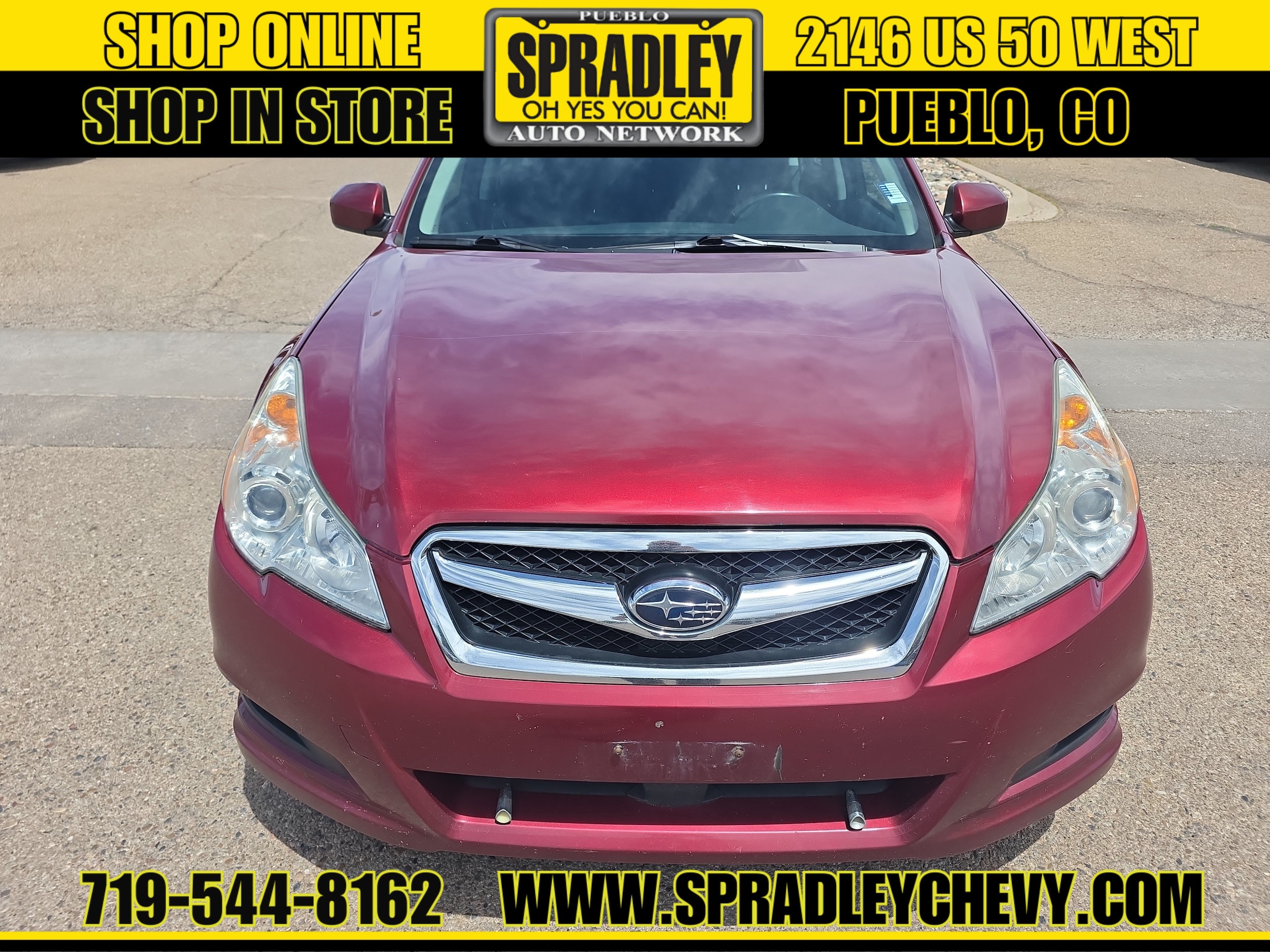 Used 2011 Subaru Legacy I Premium with VIN 4S3BMCG60B3243575 for sale in Burlington, VT