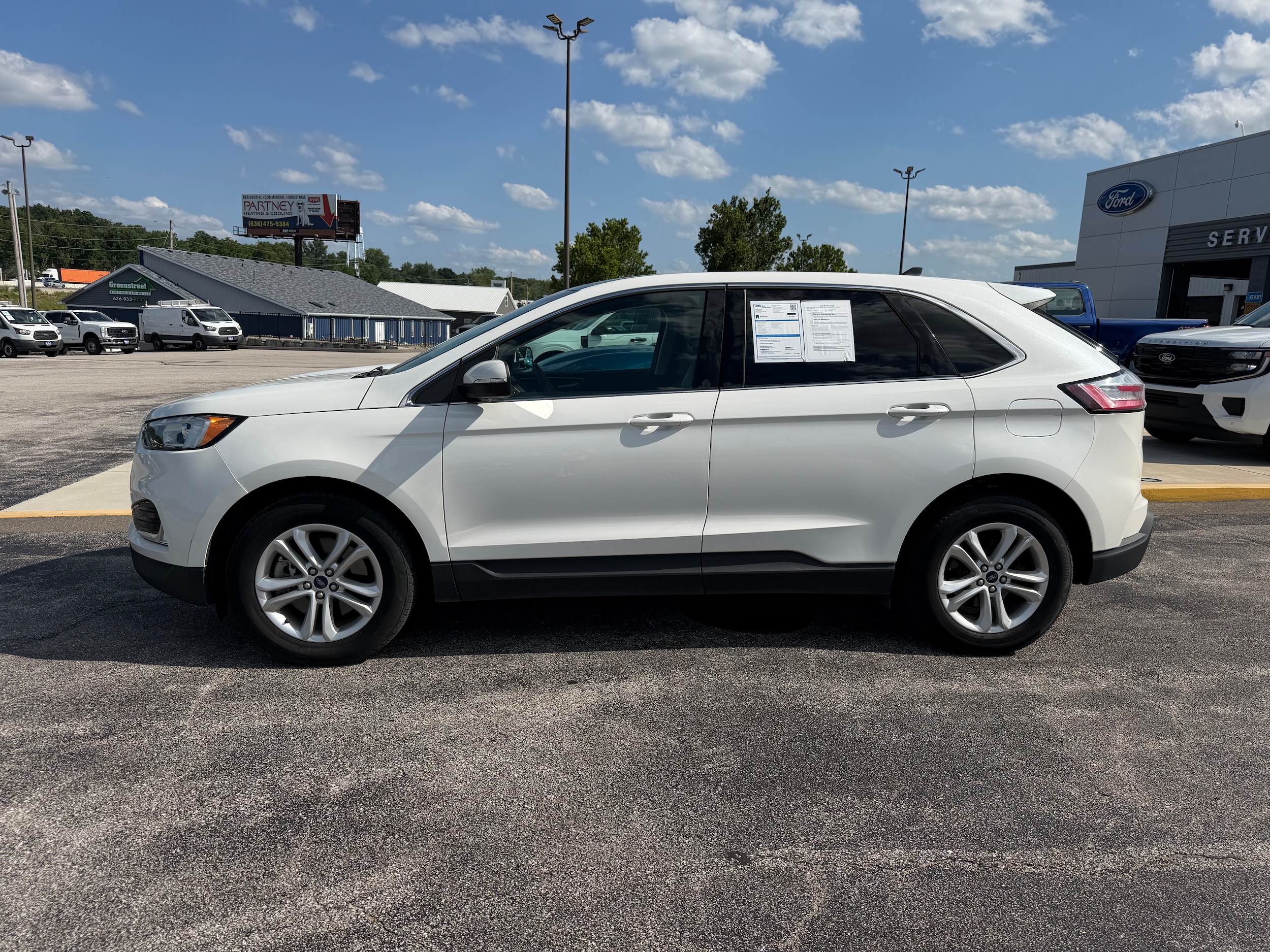 Used 2020 Ford Edge SEL with VIN 2FMPK4J90LBB17542 for sale in Herculaneum, MO
