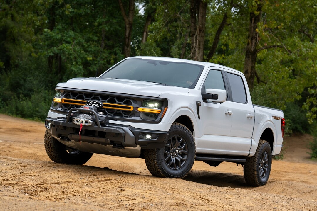 2026 Ford F-150 on dirt road