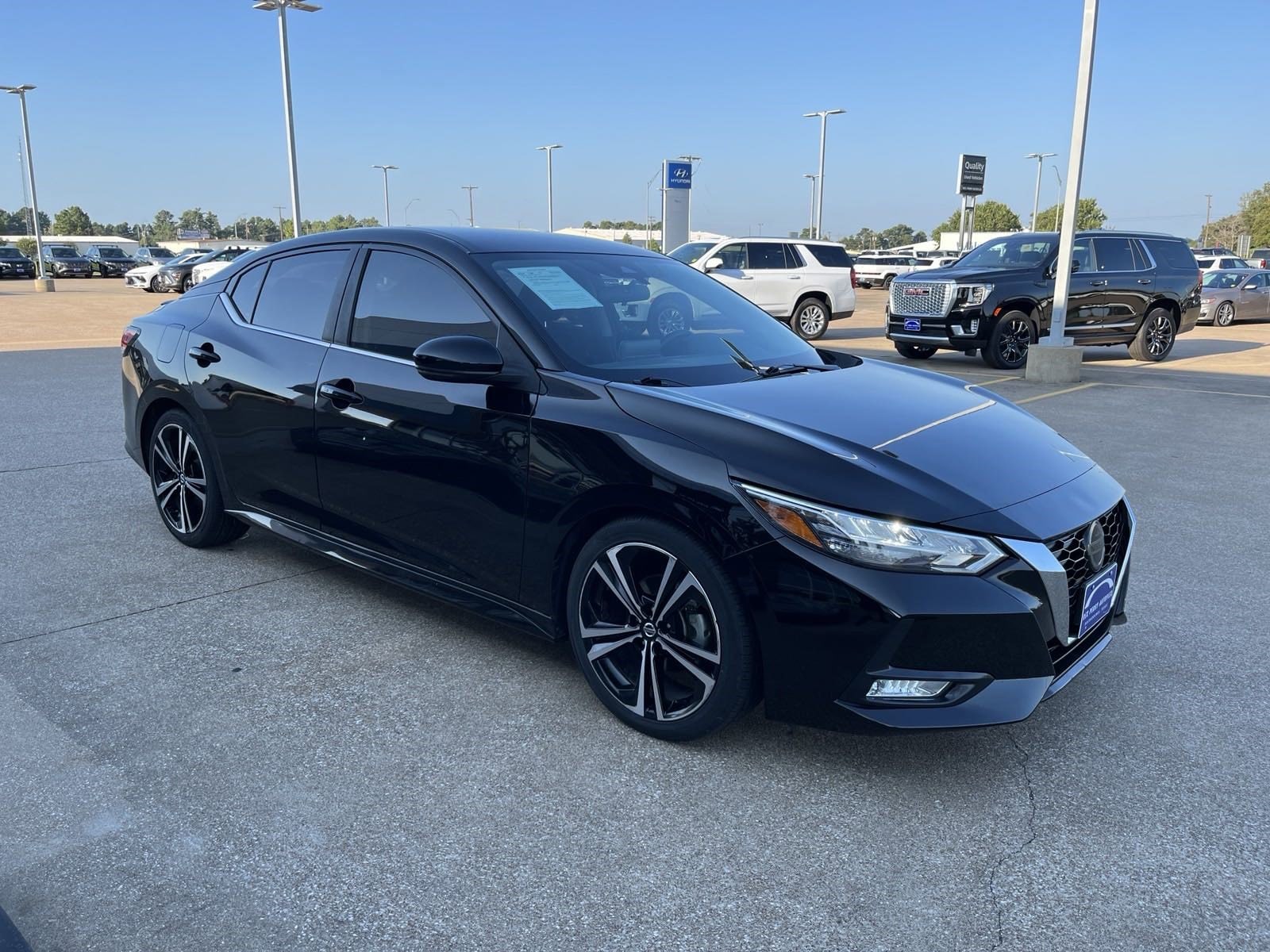 Used 2020 Nissan Sentra SR with VIN 3N1AB8DV3LY263275 for sale in Nacogdoches, TX