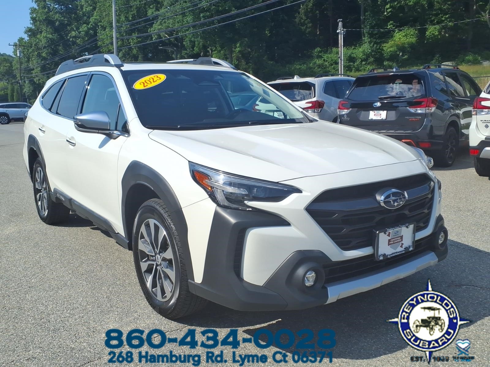 2023 Subaru Outback Touring CVT 4S4BTAPC1P3218314 for sale in Lyme, CT at Reynolds Subaru