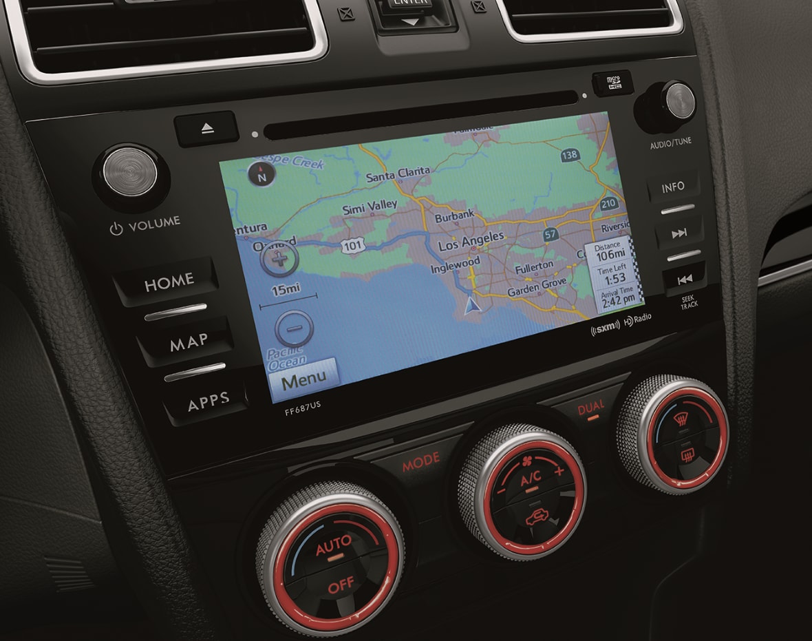 2017 Subaru Forester Navigation System