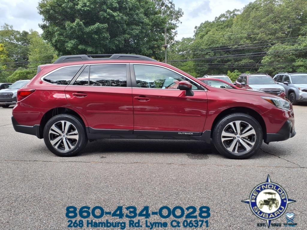 Used 2018 Subaru Outback Limited with VIN 4S4BSANCXJ3352736 for sale in Lyme, CT