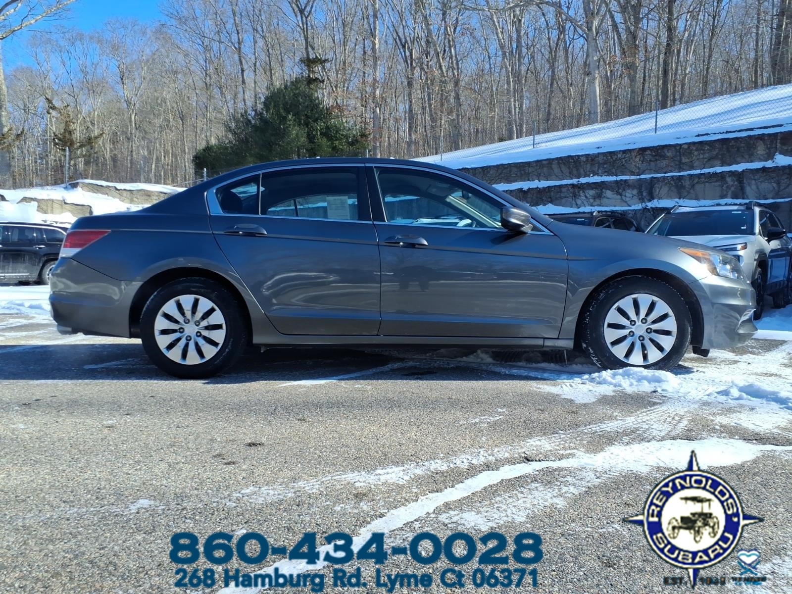 Used 2011 Honda Accord LX with VIN 1HGCP2F38BA106622 for sale in Lyme, CT