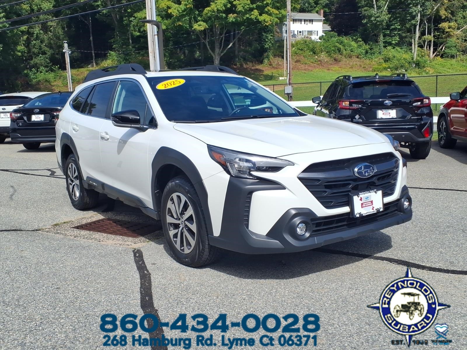 2025 Subaru Outback 2.5L DI CVT Prem/W NAV 4S4BTAFC1S3265806 for sale in Lyme, CT at Reynolds Subaru