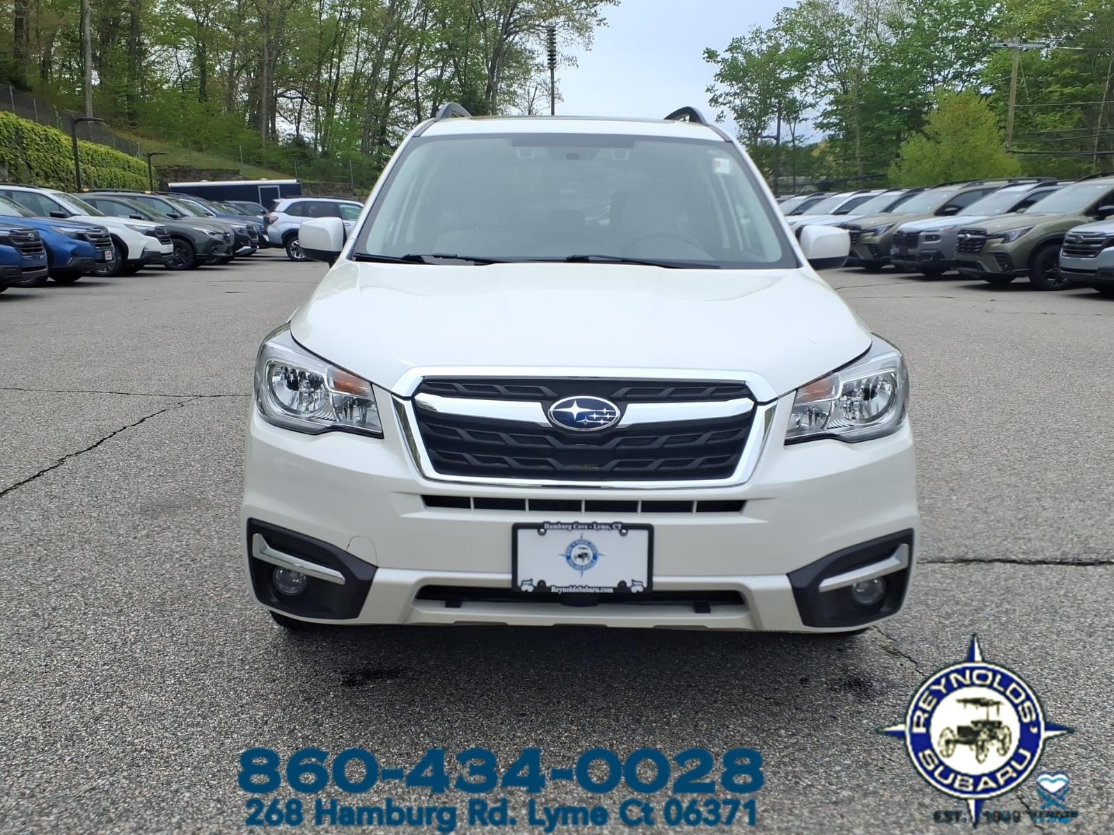Used 2018 Subaru Forester Premium with VIN JF2SJAGC5JH500400 for sale in Lyme, CT