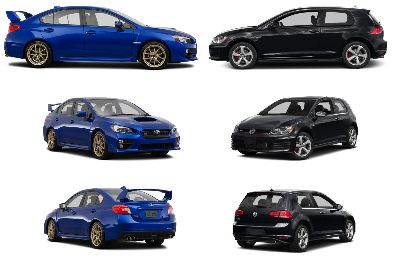 volkswagen gts vs subaru wrx