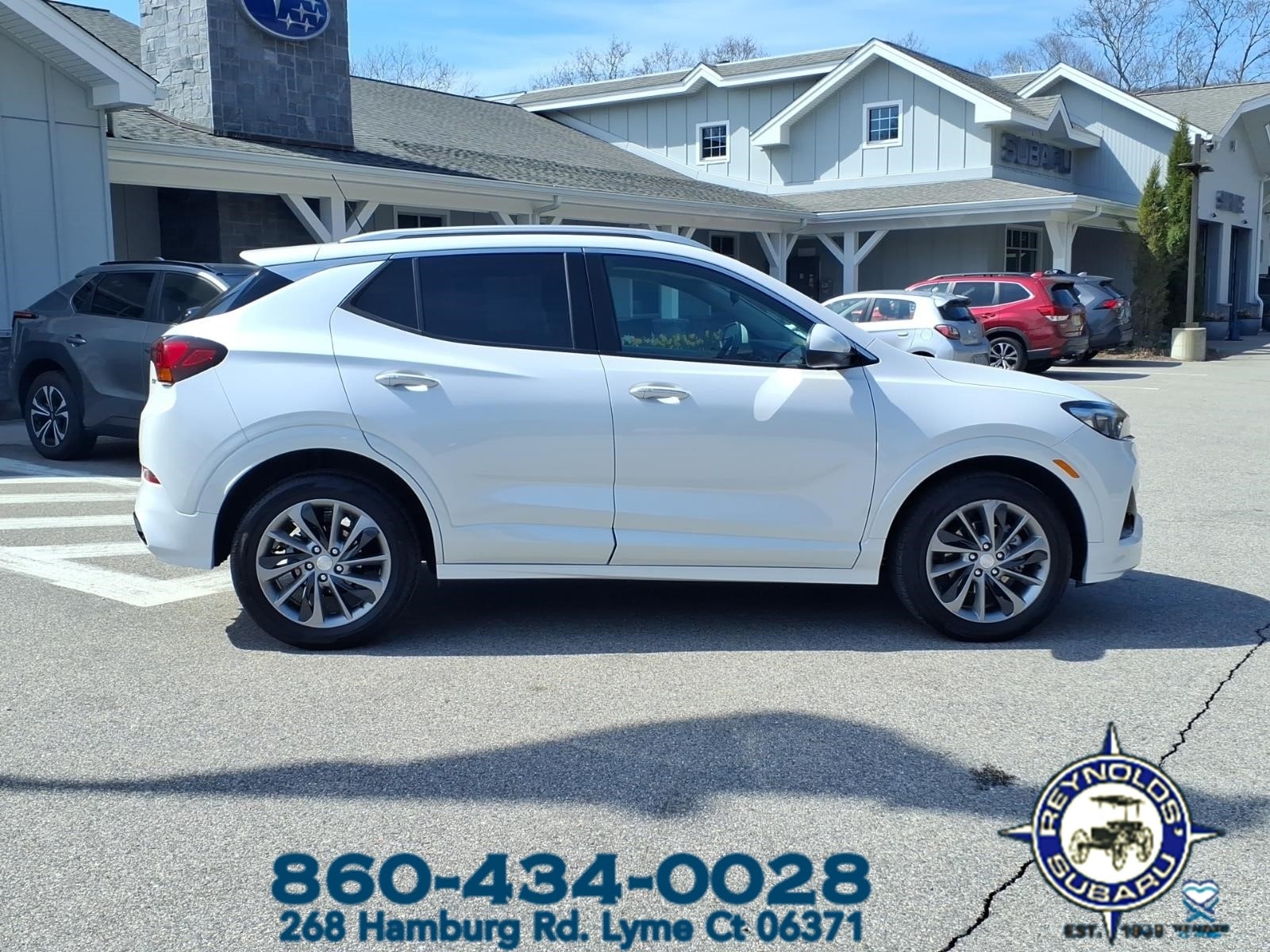 Used 2022 Buick Encore GX Preferred with VIN KL4MMBS25NB095077 for sale in Lyme, CT