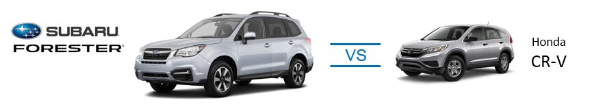 2017 Subaru Forester vs 2017 Honda CR-V