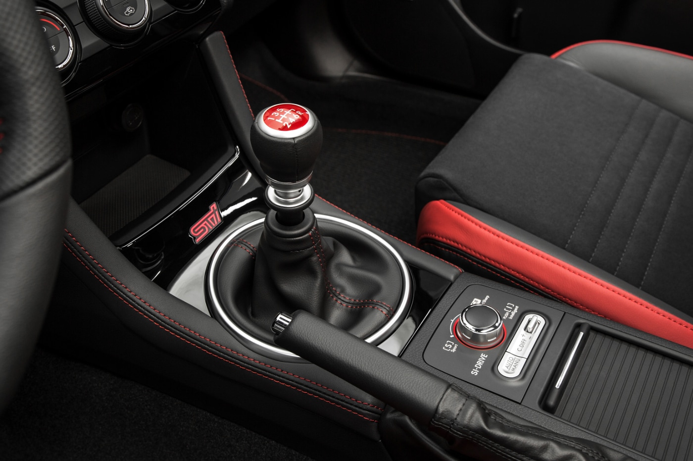 2018 WRX STI Interior AWD Differntial