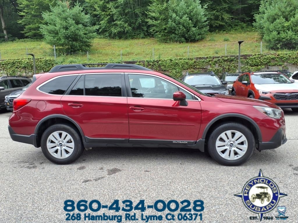 Used 2018 Subaru Outback Premium with VIN 4S4BSADC1J3201673 for sale in Lyme, CT