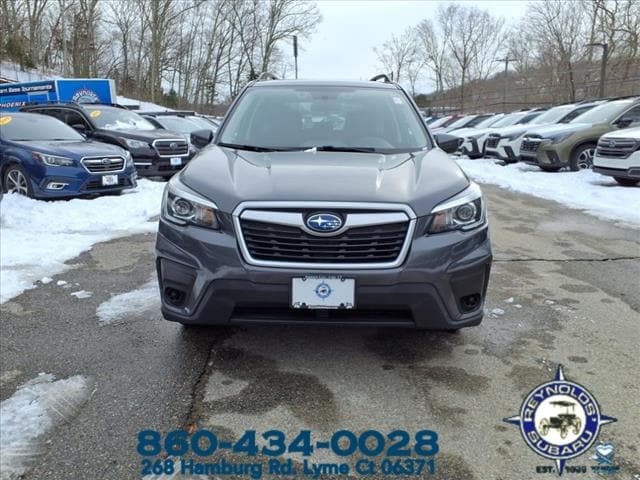 Used 2020 Subaru Forester Premium with VIN JF2SKAGC0LH529142 for sale in Lyme, CT