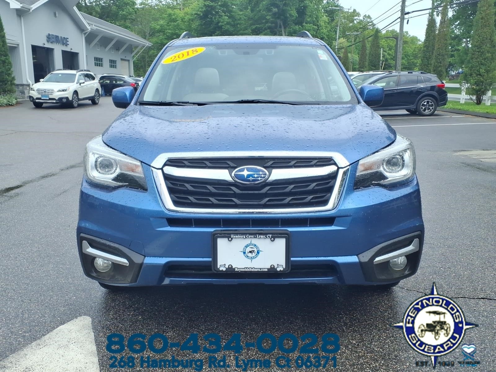 Used 2018 Subaru Forester Limited with VIN JF2SJARC1JH407791 for sale in Lyme, CT