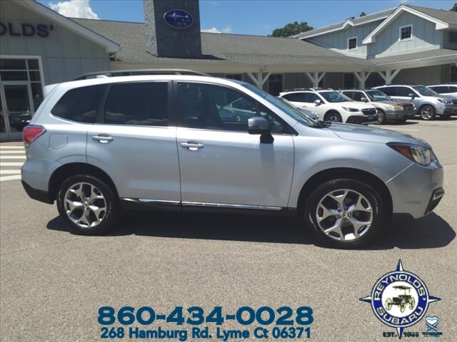 Used 2017 Subaru Forester Touring with VIN JF2SJAWC0HH525149 for sale in Lyme, CT