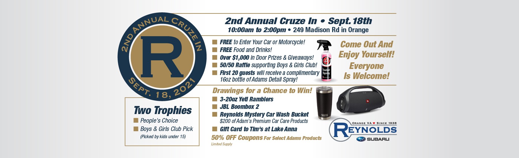 Reynolds Subaru New Subaru Dealer in Orange VA