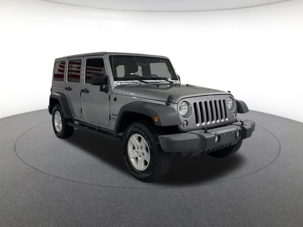 Used 2018 Jeep Wrangler JK Unlimited Sport Sport Utility
