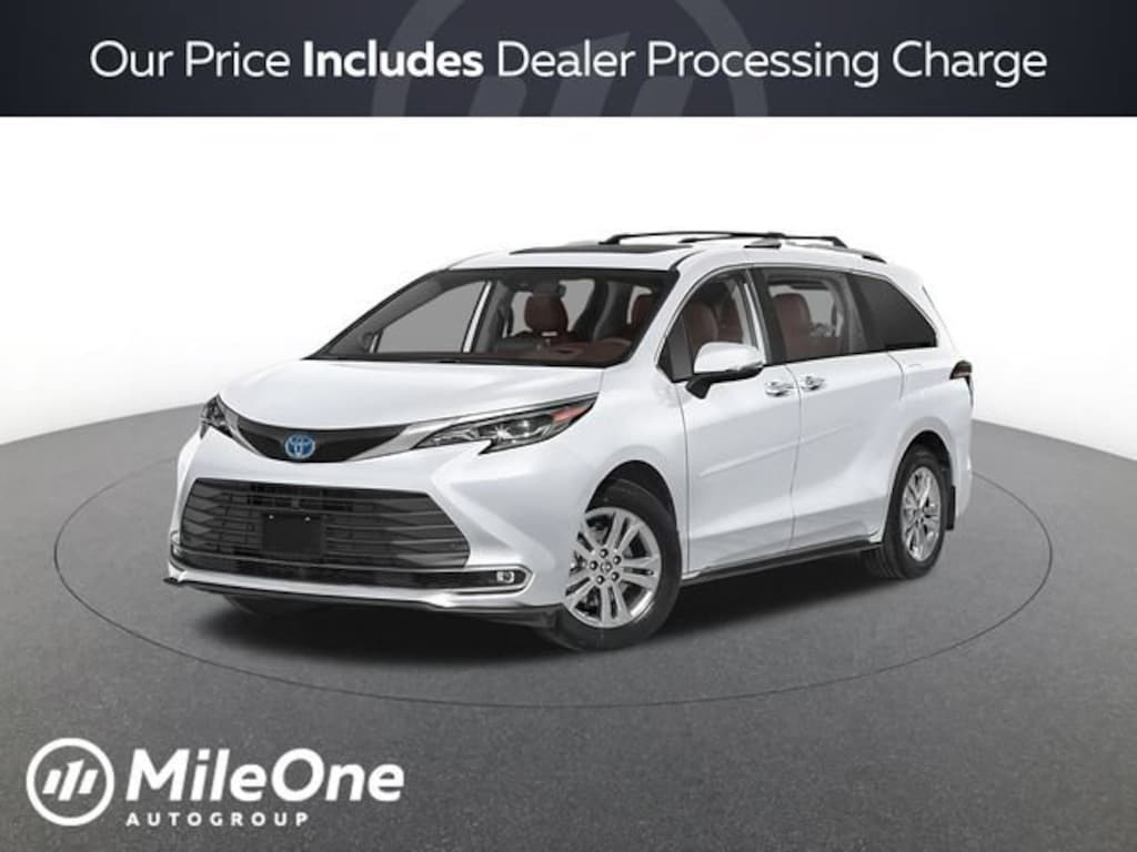 New 2026 Toyota Sienna Platinum Van Passenger Van