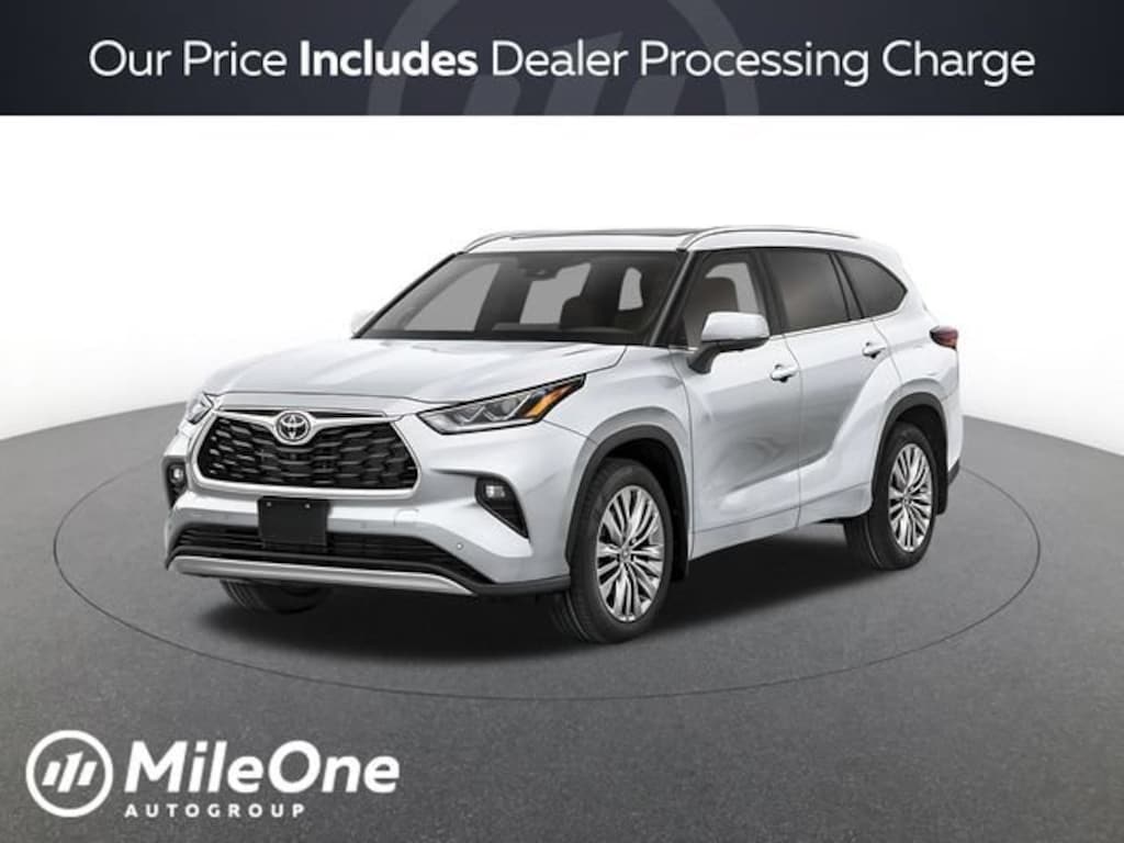 New 2026 Toyota Highlander Platinum SUV