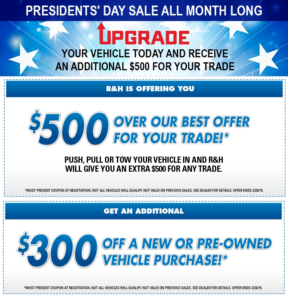 Presidents' Day Sale All Month Long Heritage Toyota Owings Mills