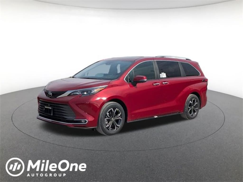 New 2026 Toyota Sienna Platinum Van Passenger Van