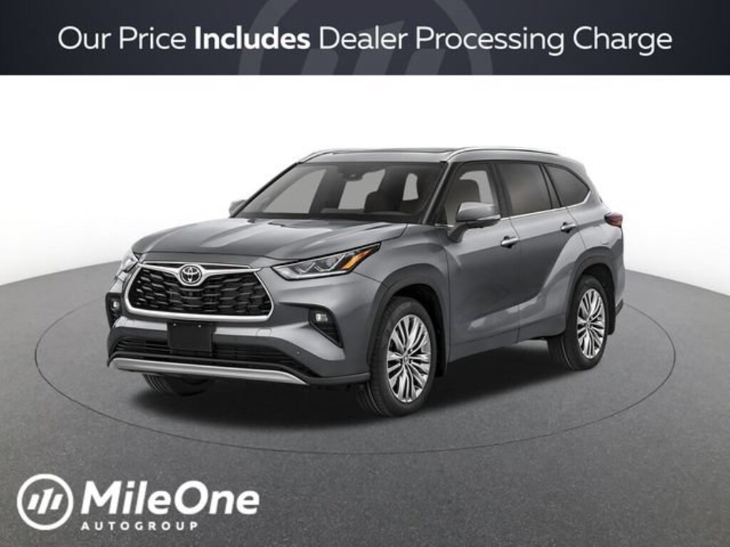 New 2026 Toyota Highlander Platinum SUV