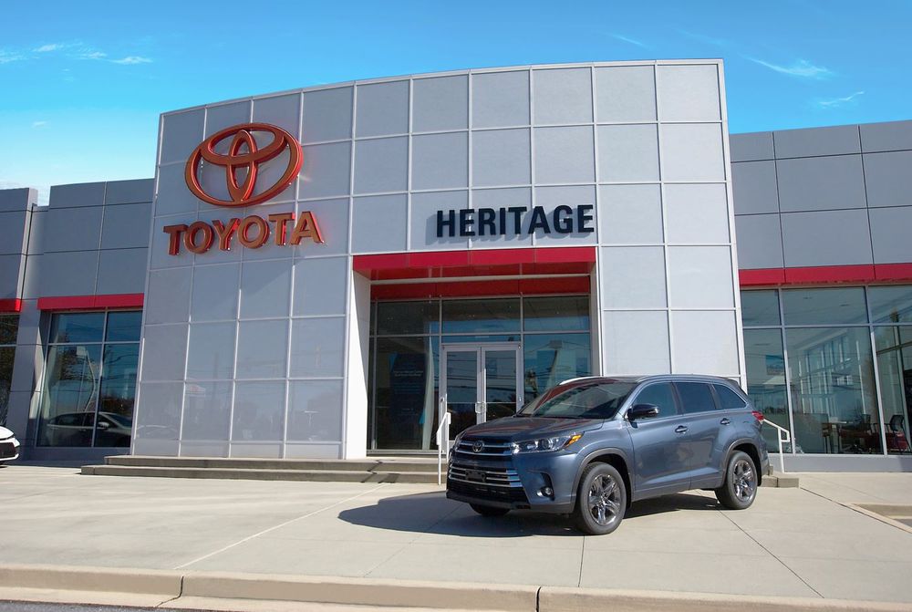 Front of Heritage Toyota Owings Mills