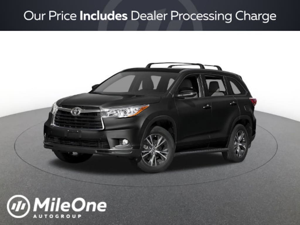 Used 2016 Toyota Highlander XLE V6 Sport Utility