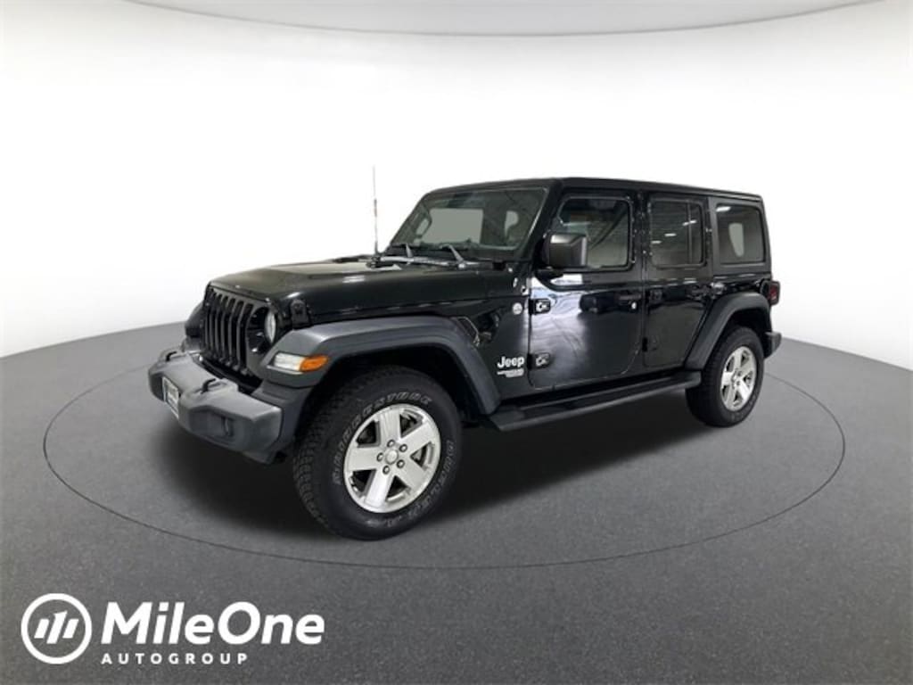 Used 2018 Jeep Wrangler Unlimited Sport S Sport Utility