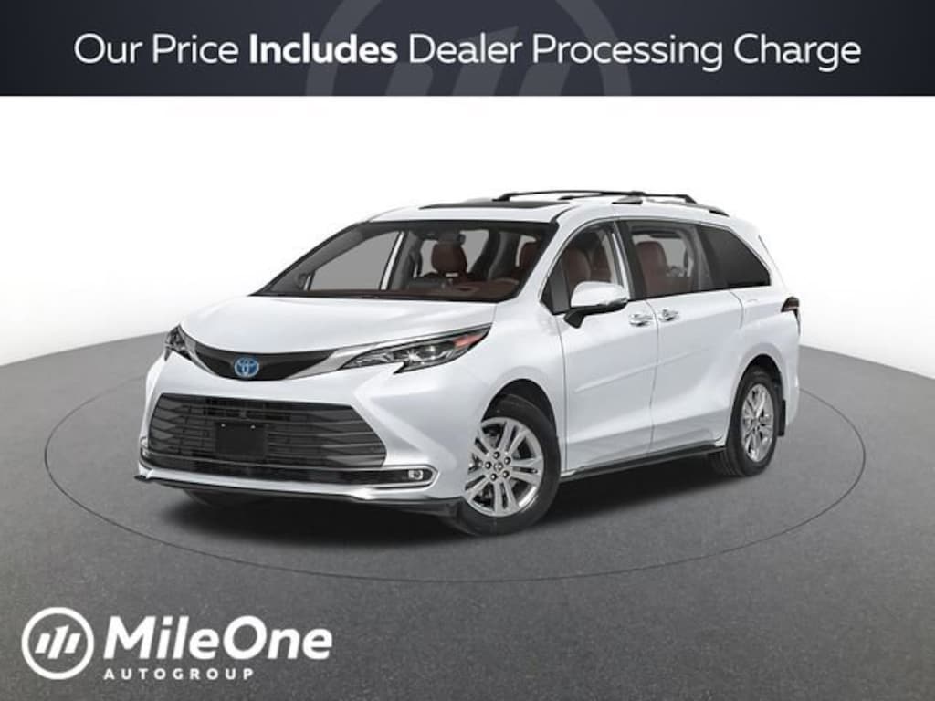New 2026 Toyota Sienna Platinum Van Passenger Van