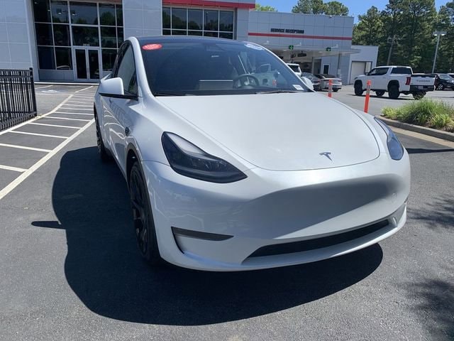 Used 2023 Tesla Model Y Long Range with VIN 7SAYGDEEXPF751051 for sale in Greensboro, NC