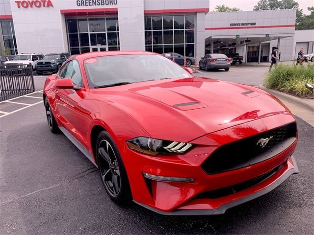 Used 2019 Ford Mustang EcoBoost with VIN 1FA6P8TH7K5163391 for sale in Greensboro, NC