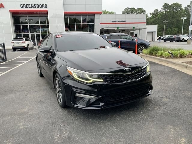Used 2019 Kia Optima LX with VIN 5XXGT4L3XKG300133 for sale in Greensboro, NC